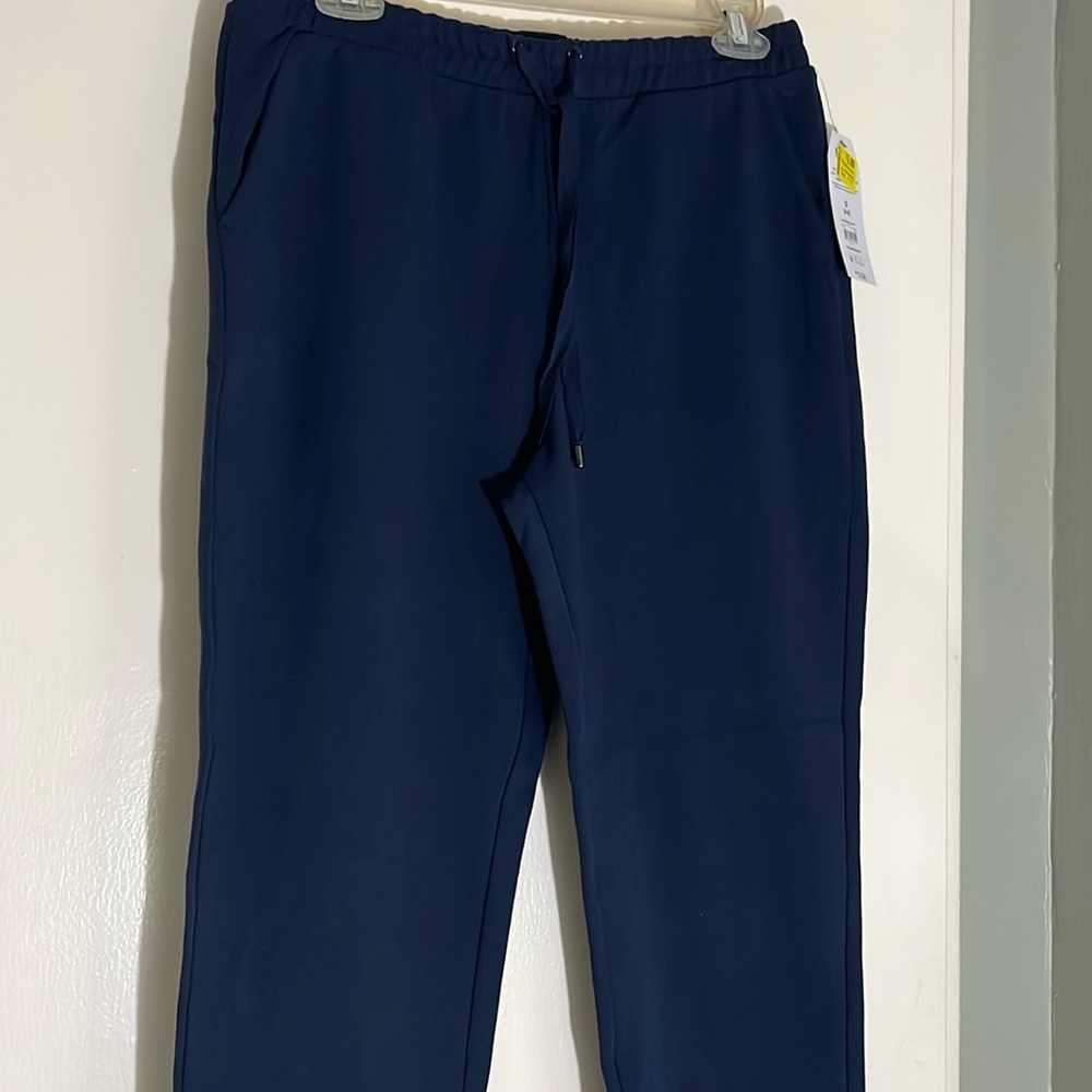 Navy Blue Capris
